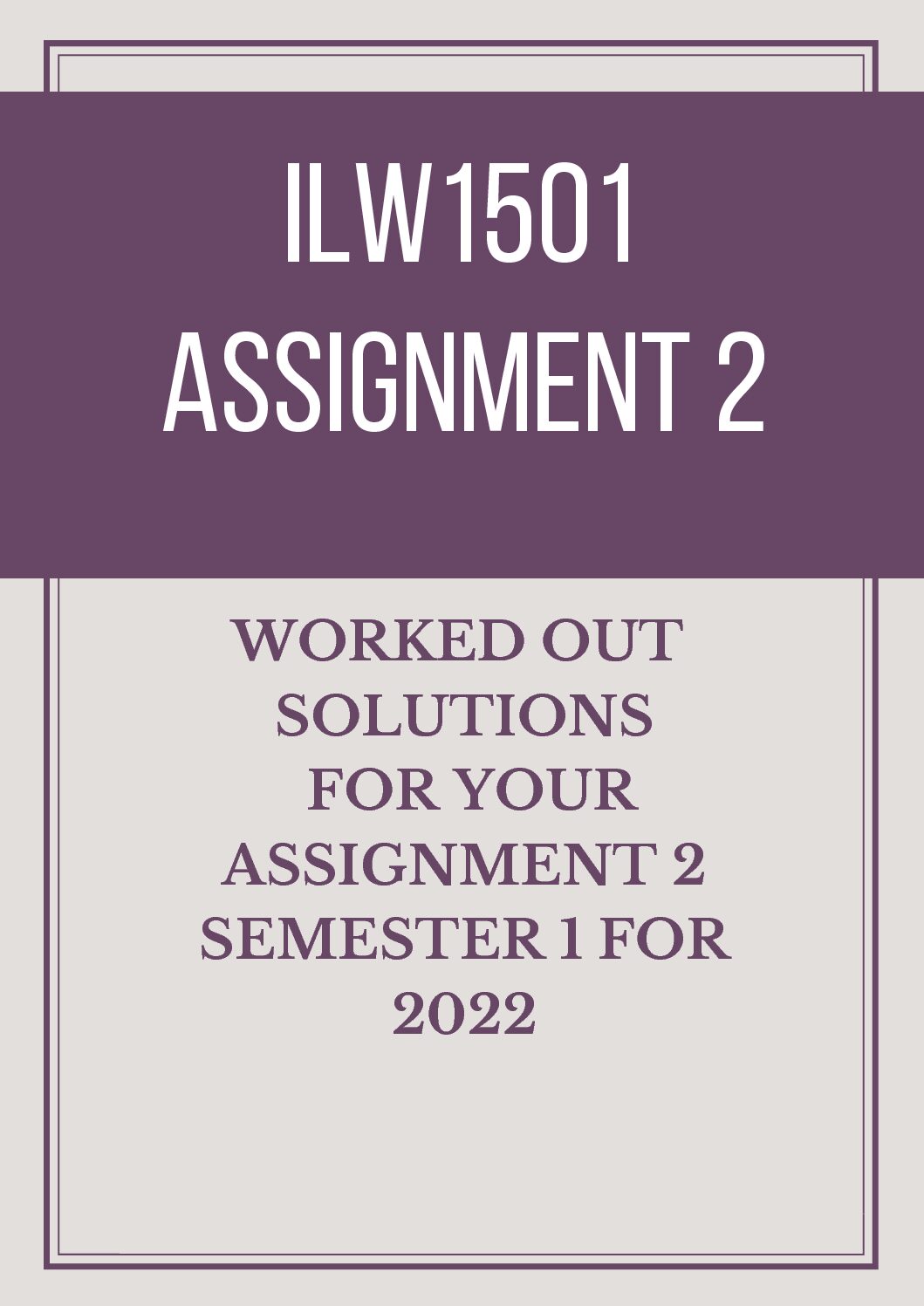 mat1501 assignment 4 solutions