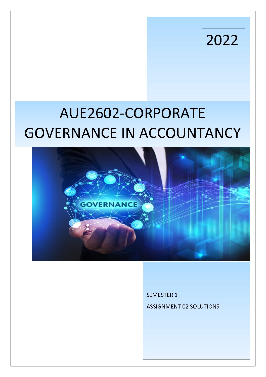 corporate governance assignment