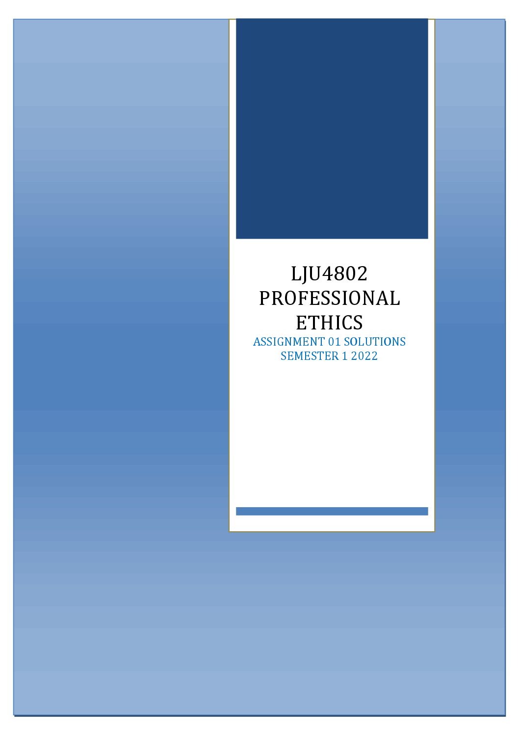 Rsk2602 Assignment 02 Solutions Semester 2 2022 To Be Used As A