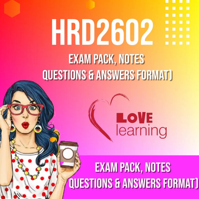 HRD2602 LATEST EXAM PACK