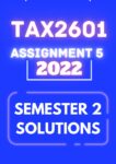 TAX2601 Assignment 5 Semester 2 2022 (100%) - Image 2