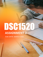 DSC1520 Assignment 2 Quiz 2024