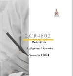 LCR4802 ASSIGNMENT 1 (ANSWERS) SEMESTER 1 2024