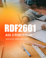 RDF2601 Assignment 3