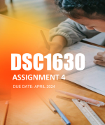 DSC1630 Assignment 4
