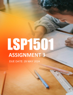 LSP1501 Assignment 3