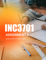 INC3701 Assignment 2 Answers Due 21st May 2024