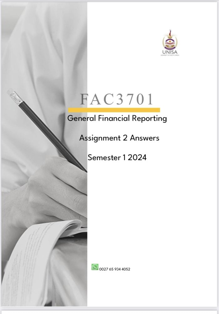 FAC3701 ASSIGNMENT 02 SOLUTIONS ,SEMESTER 1 ,2024