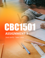 CBC1501 Assignment 3