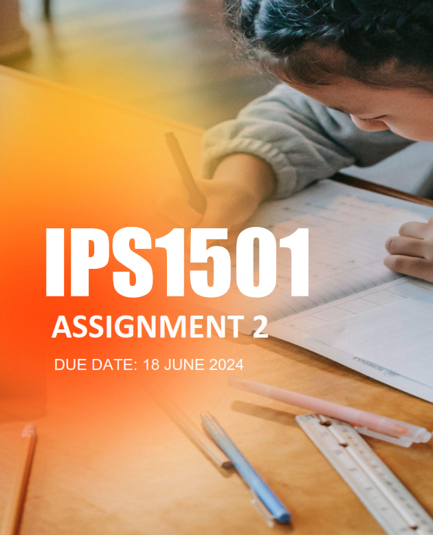 IPS1501 ASSIGNMENT 2