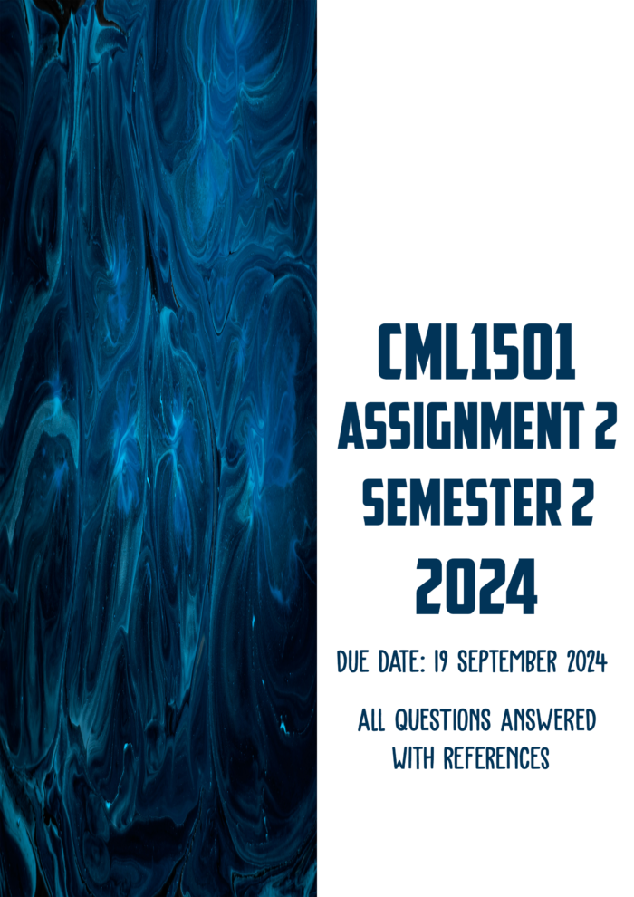 CML1501 Assignment 2