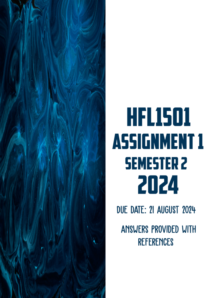 HFL1501 Assignment 1