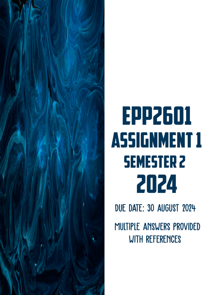 EPP2601 Assignment 1
