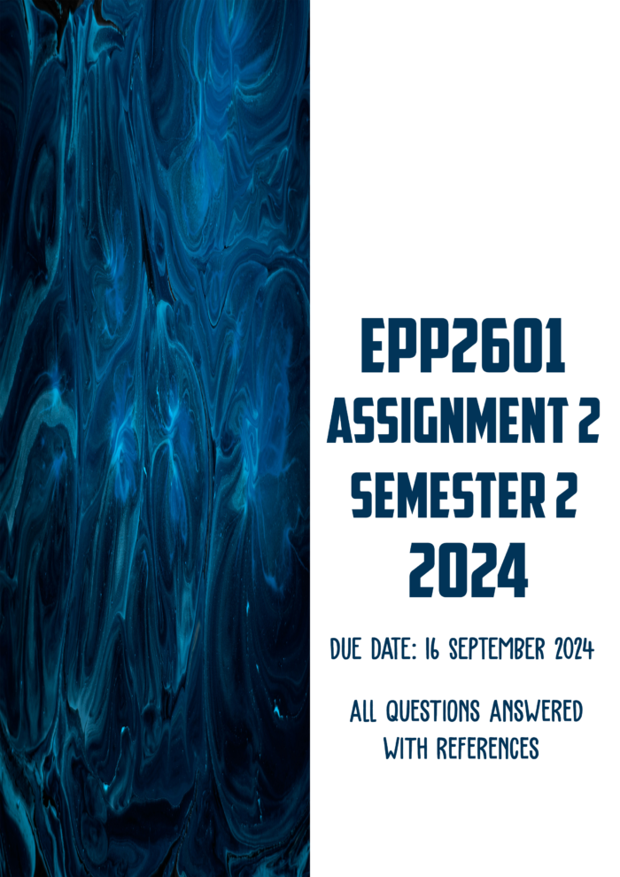 EPP2601 Assignment 2