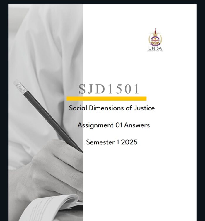 SJD1501 Assignment 01 Solutions ,Semester 1 ,2025