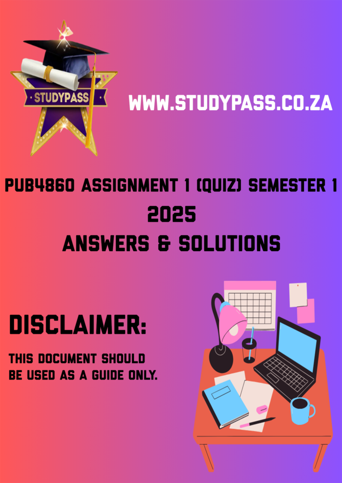 PUB4860 Assignment 1