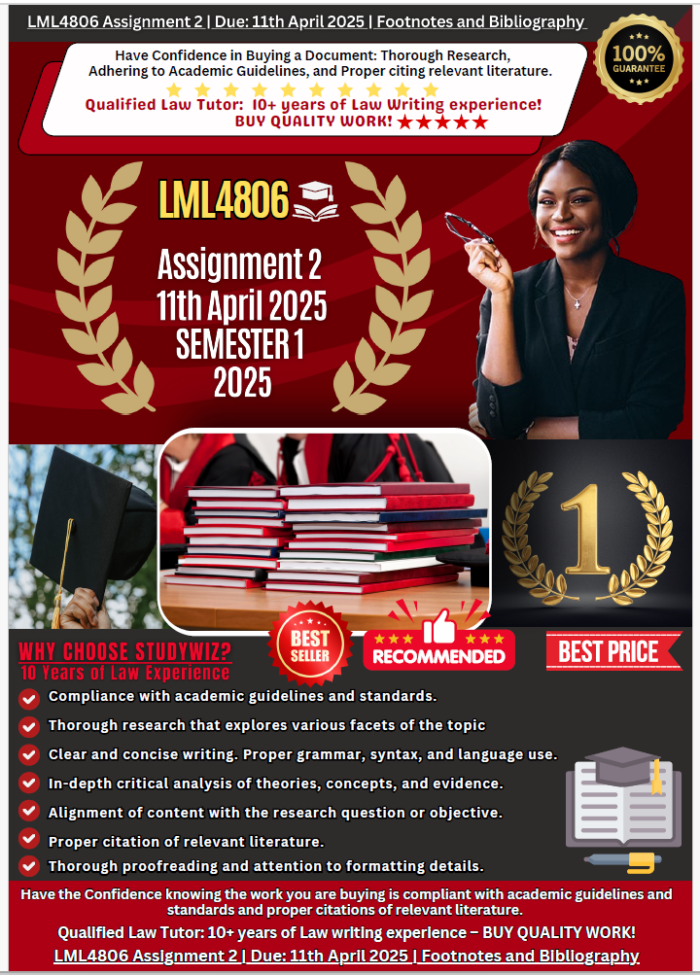 LML4806 Assignment 2