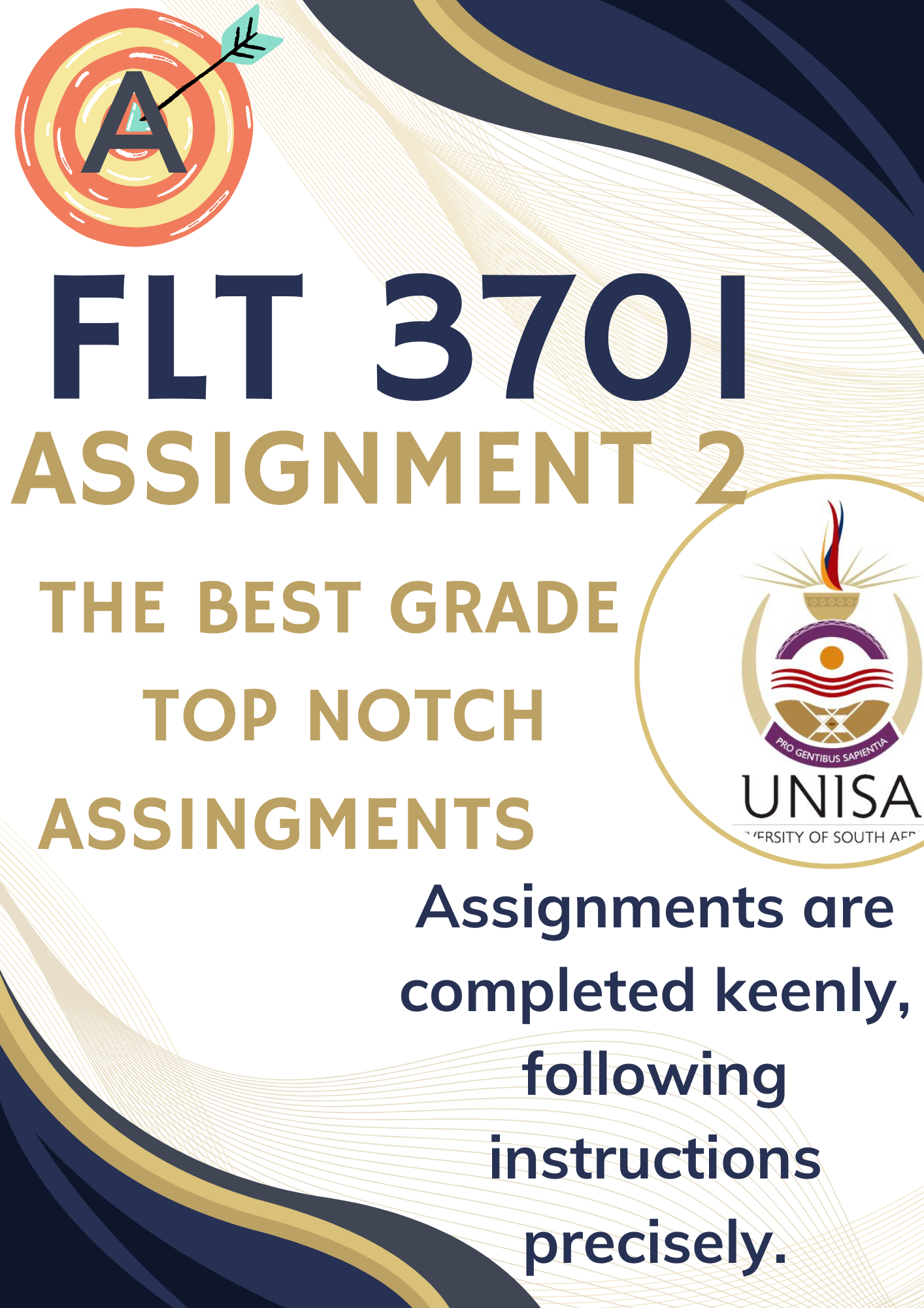 FLT3701 Assignment 2 (COMPLETE ANSWERS) Semester 1 2025 - DUE 25 July 2025; 100% correct solutions and explanations.