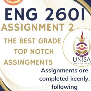 ENG2601 Assignment 2 (COMPLETE ANSWERS) 2025 - DUE 24 June 2025