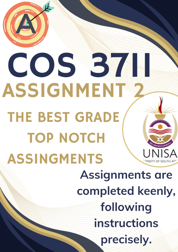 COS3711 Assignment 2 (COMPLETE ANSWERS) 2025 - DUE 18 July 2025