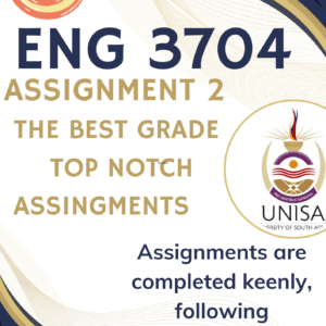 ENG3704 Assignment 2 (COMPLETE ANSWERS) 2025 - DUE August 2025