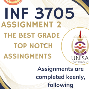 INF3705 Assignment 2 (COMPLETE ANSWERS) 2025 - DUE 1 August 2025