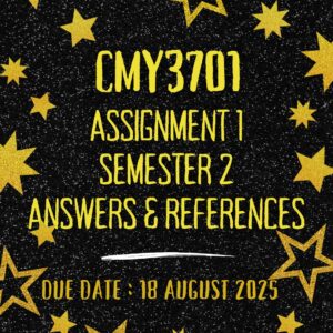 CMY3701 Assignment 1 Semester 2 2025: {18 AUGUST 2025 }Social Disorganisation Theory and the Killing of Teacher Matefo Mphosela