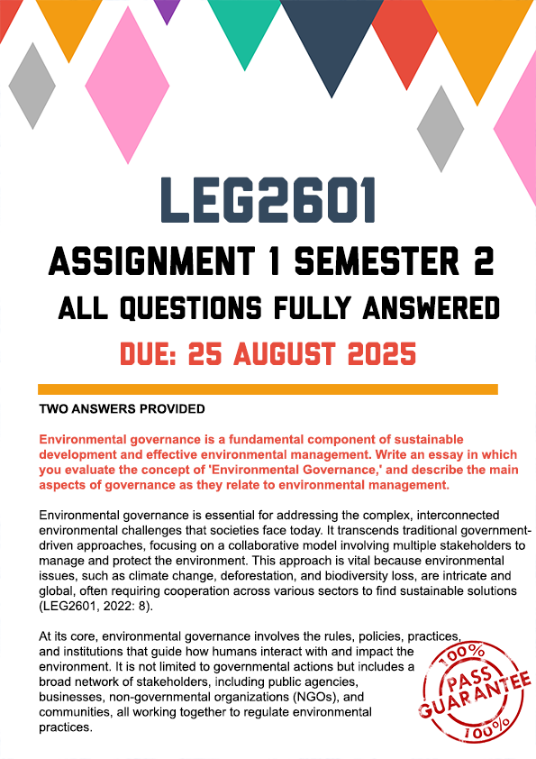 LEG2601 Assignment