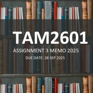 TAM2601 Assignment
