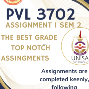 PVL3702 Assignment 1 Semester 2 Memo | Due 26 August 2025