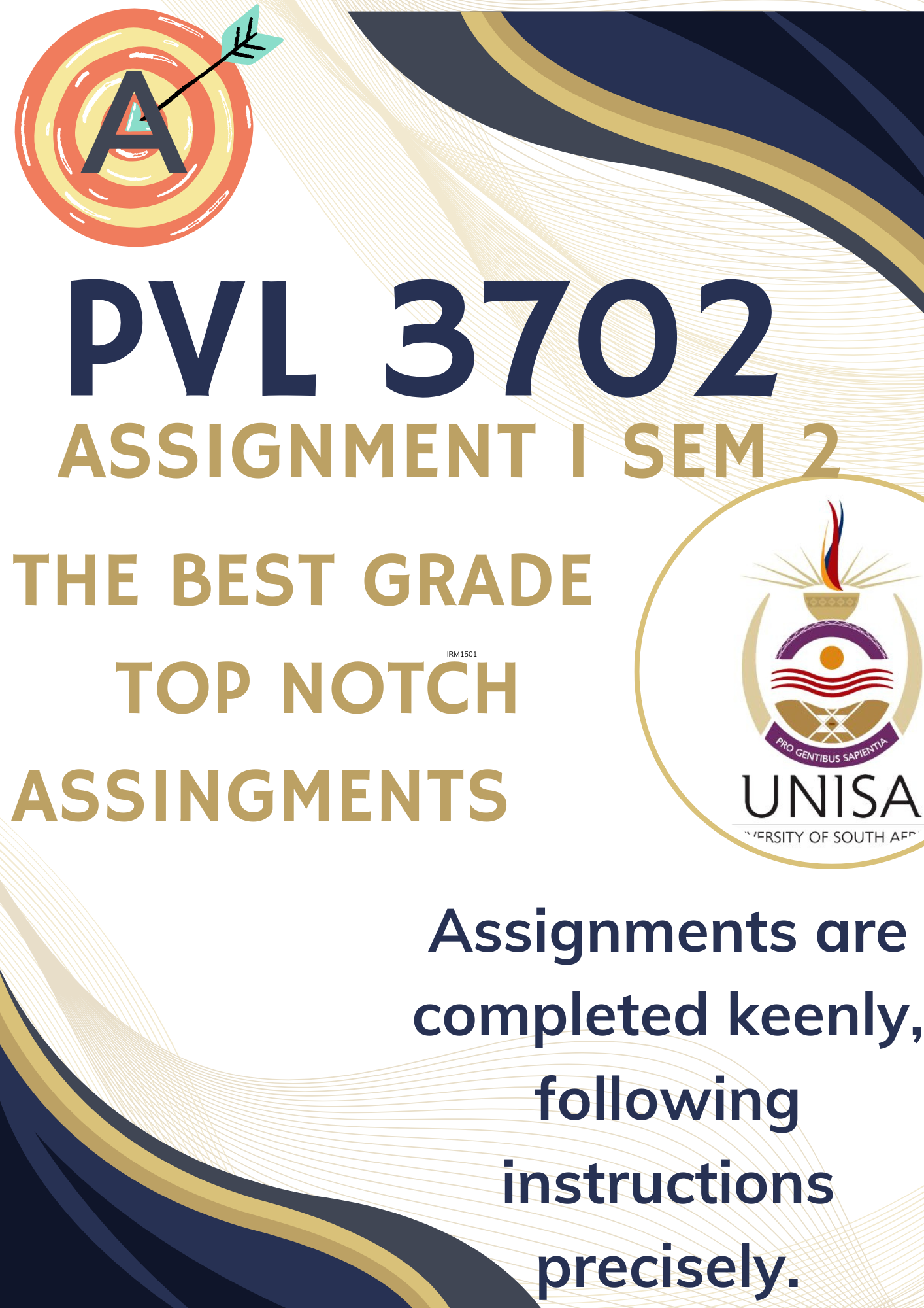 PVL3702 Assignment 1 Semester 2 Memo | Due 26 August 2025