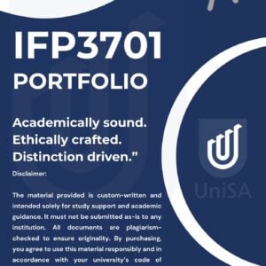 IFP3701 ASSIGNMENT 6 PORTFOLIO 2025 ANSWERS {DUE DATE 20 OCTOBER 2025}