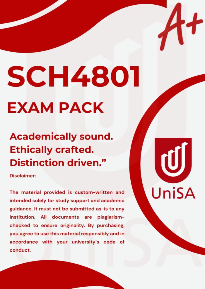SCH4801 EXAM PACK 2025