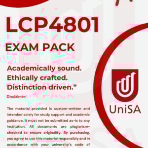 LCP4801 EXAM PACK 2025