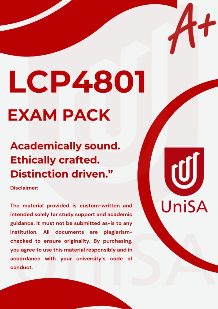 LCP4801 EXAM PACK 2025
