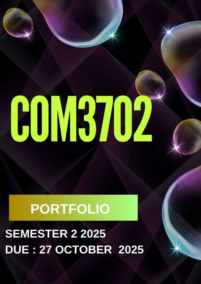 COM3702 PORTFOLIO SEMESTER 2 2025 ANSWERS (DUE DATE 27 OCTOBER 2025)