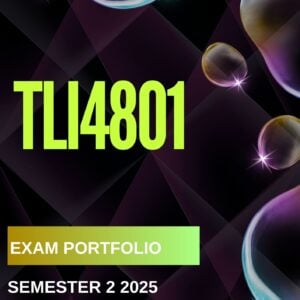 TLI4801 EXAMINATION PORTFOLIO FOR OCTOBER 2025 (DUE DATE 28 OCTOBER 2025)