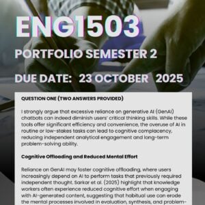 ENG1503 MEMO PORTFOLIO |23 OCTOBER 2025|