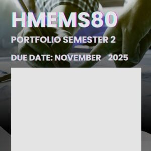 HMEMS80 POE SEMESTER 2 2025 MEMO |DUE DATE NOVEMBER 2025|