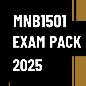 MNB1501 TEST BANK & EXAM MCQ PACK FOR EXAM PREPARATION