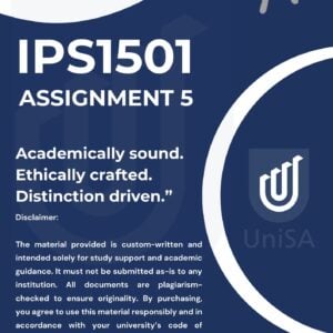 IPS1501 ASSIGNMENT 5 PORTFOLIO ANSWERS {DUE DATE 8 OCTOBER 2025}