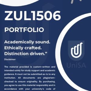 ZUL1506 PORTFOLIO SEMESTER 2 2025 ANSWERS {DUE DATE 22 OCTOBER 2025}