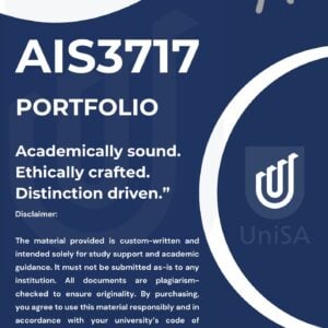 AIS3717 OCT / NOV PORTFOLIO 2025 ANSWERS {DUE DATE 22 OCTOBER 2025}