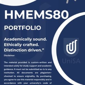 HMEMS80 PORTFOLIO SEMESTER 2 2025 {DUE DATE NOVEMBER 2025}