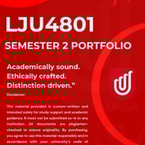 LJU4801 OCT / NOV PORTFOLIO 2025 ANSWERS {DUE 28 OCTOBER 2025}