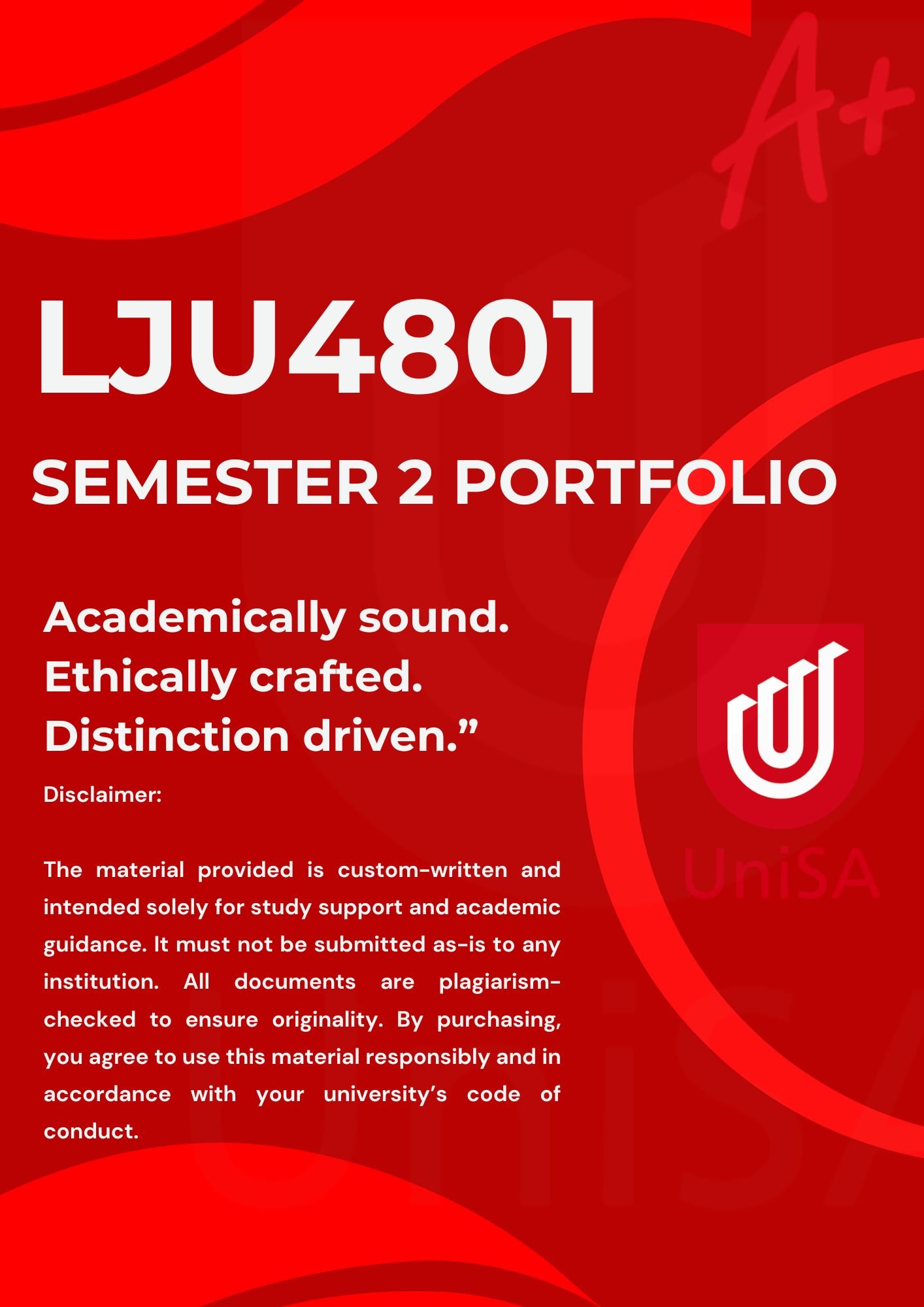 LJU4801 OCT / NOV PORTFOLIO 2025 ANSWERS {DUE 28 OCTOBER 2025}
