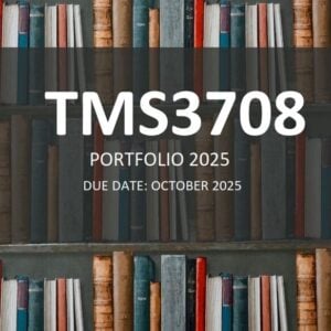 TMS3708 Portfolio MEMO 2025 Due October 2025 (Learnlib)