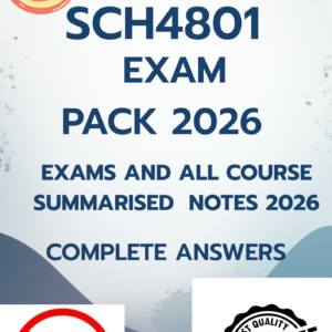 SCH4801 EXAM PACK 2026