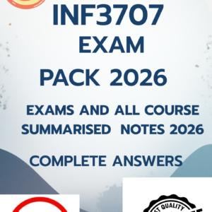 INF3707 EXAM PACK 2026