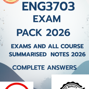 ENG3703 EXAM PACK 2026
